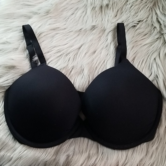 Pink VS Black Convertible Push Up Bra 32DD - Picture 1 of 3